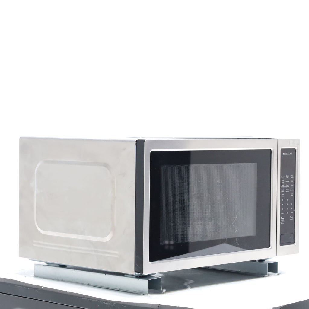 Pictures of KitchenAid 1200 Watt 2.2 Cu. Ft. Stainless Steel Countertop Microwave - Scratch and Dent - Minor - Neu Appliance Outlet - Discount Appliance Outlet in Austin, Tx