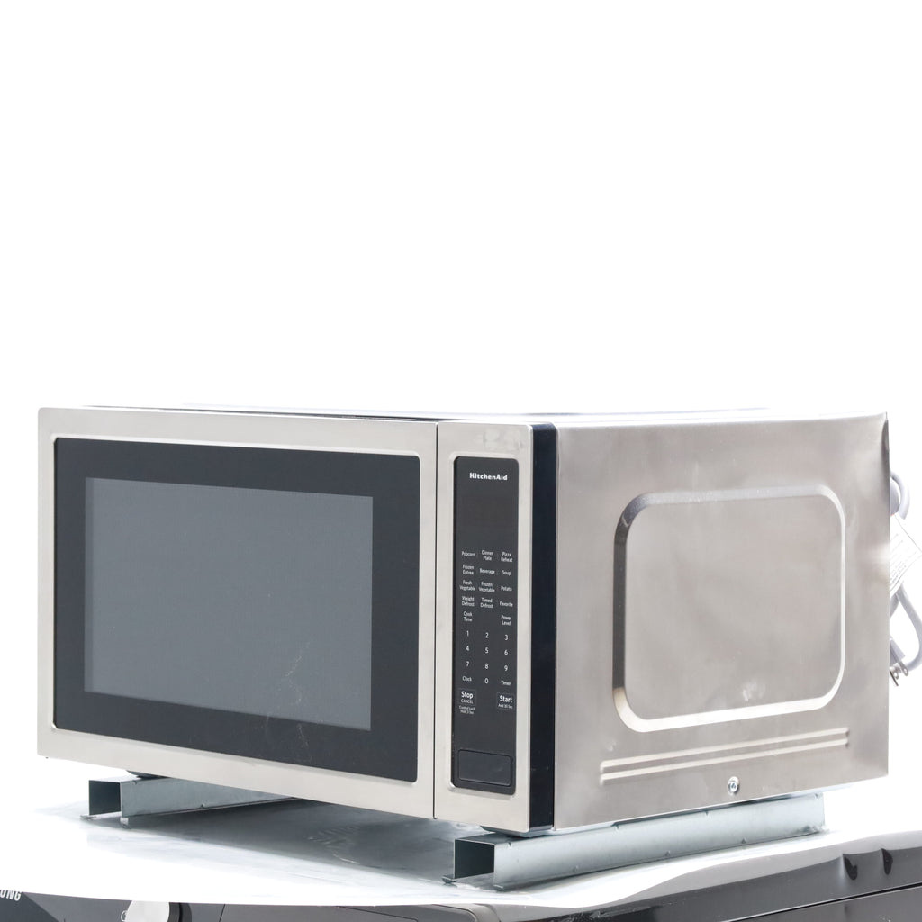 Pictures of KitchenAid 1200 Watt 2.2 Cu. Ft. Stainless Steel Countertop Microwave - Scratch and Dent - Minor - Neu Appliance Outlet - Discount Appliance Outlet in Austin, Tx