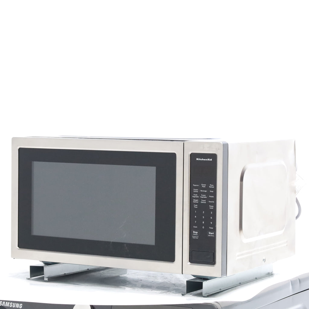 Pictures of KitchenAid 1200 Watt 2.2 Cu. Ft. Stainless Steel Countertop Microwave - Scratch and Dent - Minor - Neu Appliance Outlet - Discount Appliance Outlet in Austin, Tx