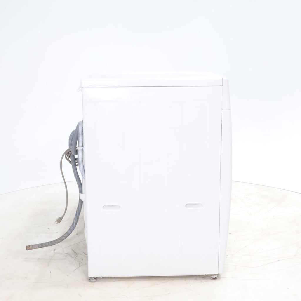 Pictures of LG Frontload 3.6 cu ft 27 inch Wide Washing Machine with Direct Drive Motor and White Samsung 7.5 cu. ft. Front Load Electric Dryer with Smart Care - Certified Refurbished - Neu Appliance Outlet - Discount Appliance Outlet in Austin, Tx