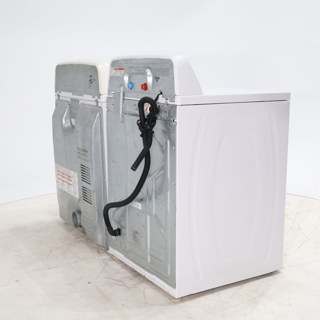 Pictures of Amana 3.8 cu. ft. Top Load Washing Machine with Deep Water Wash Option and Amana 7.0 cu. ft. Electric Dryer with Automatic Cycles - Certified Refurbished - Neu Appliance Outlet - Discount Appliance Outlet in Austin, Tx