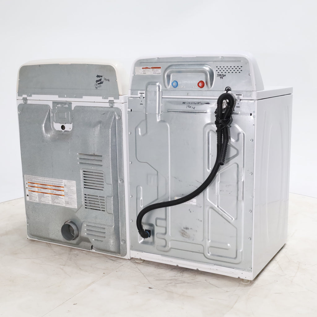 Pictures of Amana 3.8 cu. ft. Top Load Washing Machine with Deep Water Wash Option and Amana 7.0 cu. ft. Electric Dryer with Automatic Cycles - Certified Refurbished - Neu Appliance Outlet - Discount Appliance Outlet in Austin, Tx