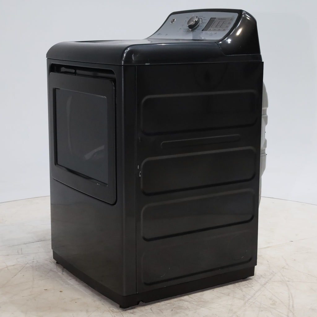 Pictures of Diamond Gray ENERGY STAR GE 7.4 cu. ft. Steam Electric Dryer with My Cycle - Certified Refurbished - Neu Appliance Outlet - Discount Appliance Outlet in Austin, Tx