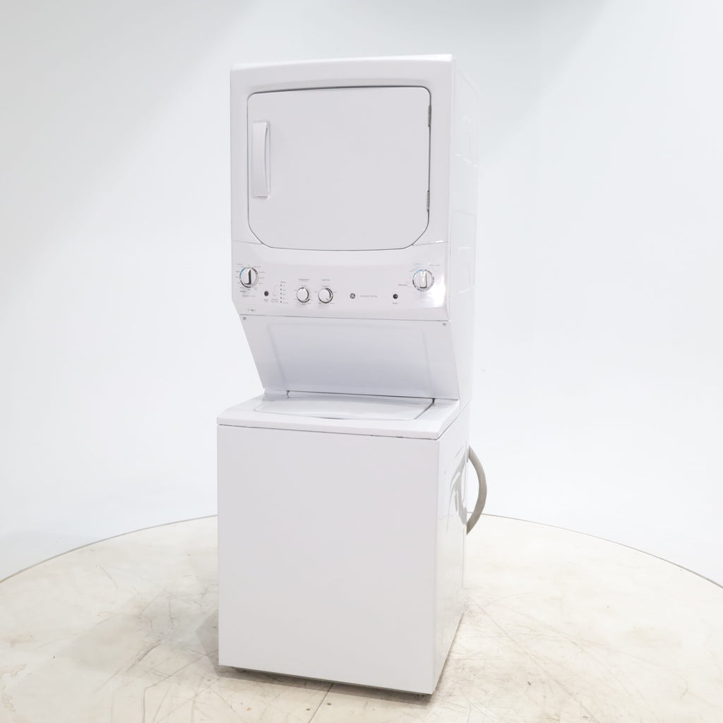 Pictures of GE 3.8 cu. ft. Laundry Center Washer and 5.9 cu. ft. Electric Dryer with Electro-Mechanical Rotary Dial Controls - Certified Refurbished - Neu Appliance Outlet - Discount Appliance Outlet in Austin, Tx
