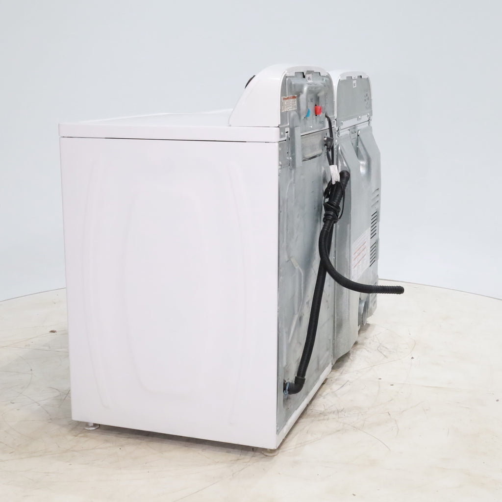 Pictures of ENERGY STAR 3.8 cu ft Whirlpool Top-Load Washing Machine with Low-Profile Impeller and 7.0 cu ft Whirlpool Electric Dryer with Hamper Door - Certified Refurbished - Neu Appliance Outlet - Discount Appliance Outlet in Austin, Tx