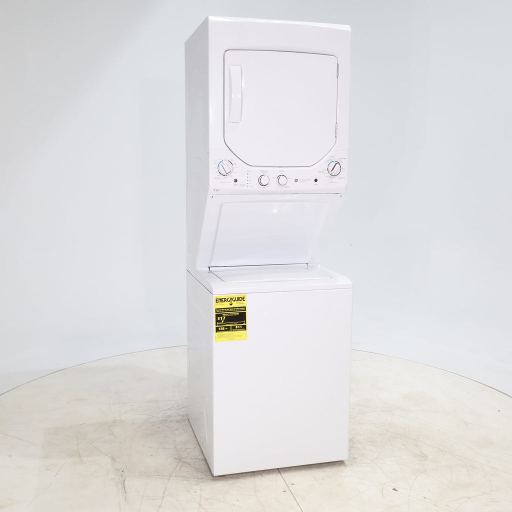 Pictures of 24 in. Wide GE Spacemaker Laundry Center with 2.3 cu. ft. Capacity Top Load Washing Machine and 4.4 cu. ft. Electric Dryer - Certified Refurbished - Neu Appliance Outlet - Discount Appliance Outlet in Austin, Tx