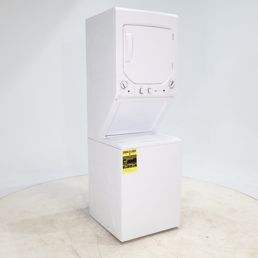 Pictures of 24 in. Wide GE Spacemaker Laundry Center with 2.3 cu. ft. Capacity Top Load Washing Machine and 4.4 cu. ft. Electric Dryer - Certified Refurbished - Neu Appliance Outlet - Discount Appliance Outlet in Austin, Tx