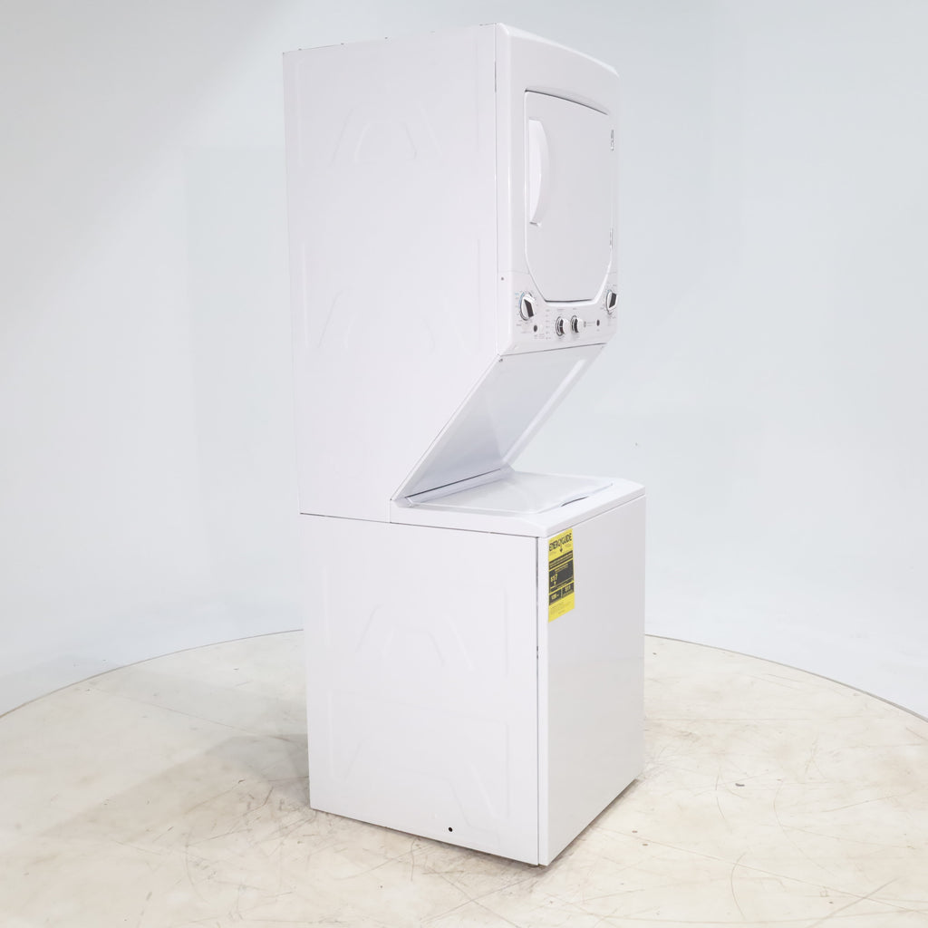 Pictures of 24 in. Wide GE Spacemaker Laundry Center with 2.3 cu. ft. Capacity Top Load Washing Machine and 4.4 cu. ft. Electric Dryer - Certified Refurbished - Neu Appliance Outlet - Discount Appliance Outlet in Austin, Tx