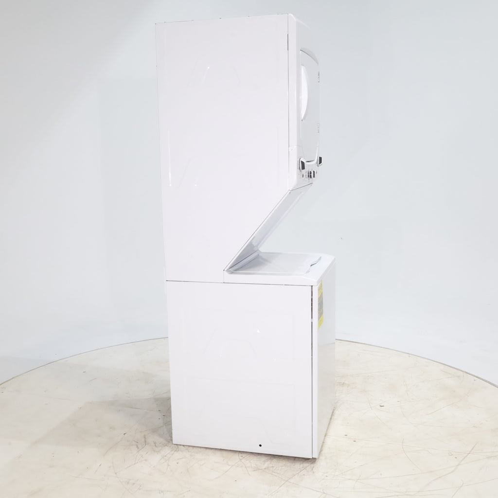 Pictures of 24 in. Wide GE Spacemaker Laundry Center with 2.3 cu. ft. Capacity Top Load Washing Machine and 4.4 cu. ft. Electric Dryer - Certified Refurbished - Neu Appliance Outlet - Discount Appliance Outlet in Austin, Tx