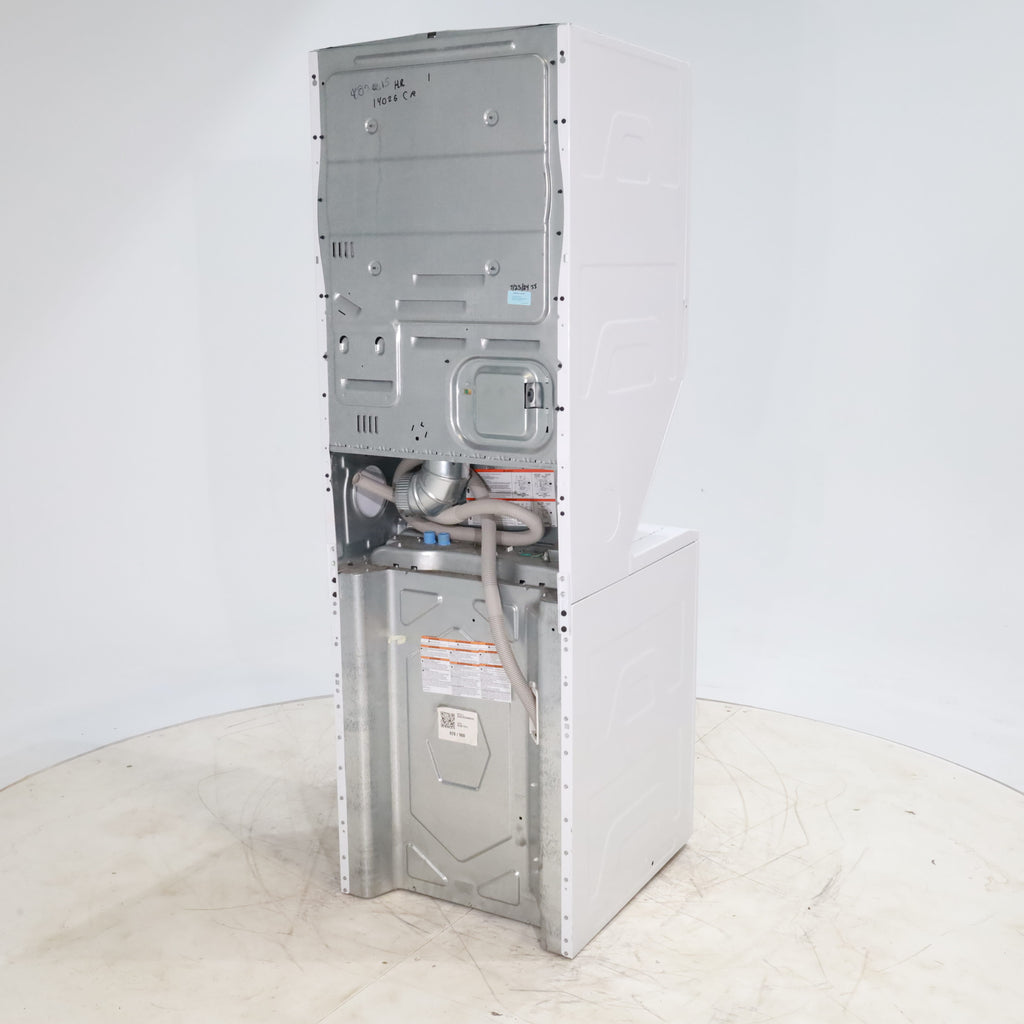 Pictures of 24 in. Wide GE Spacemaker Laundry Center with 2.3 cu. ft. Capacity Top Load Washing Machine and 4.4 cu. ft. Electric Dryer - Certified Refurbished - Neu Appliance Outlet - Discount Appliance Outlet in Austin, Tx