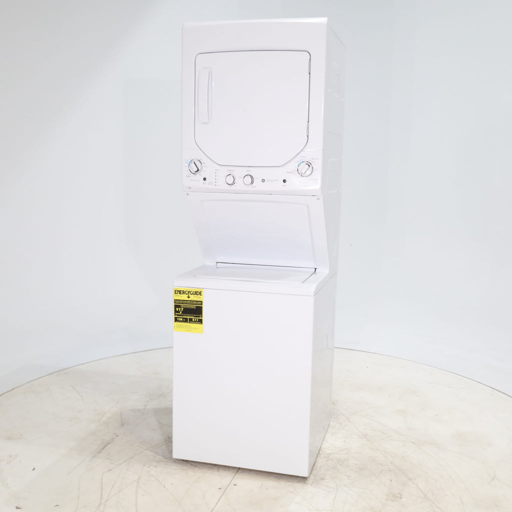 Pictures of 24 in. Wide GE Spacemaker Laundry Center with 2.3 cu. ft. Capacity Top Load Washing Machine and 4.4 cu. ft. Electric Dryer - Certified Refurbished - Neu Appliance Outlet - Discount Appliance Outlet in Austin, Tx