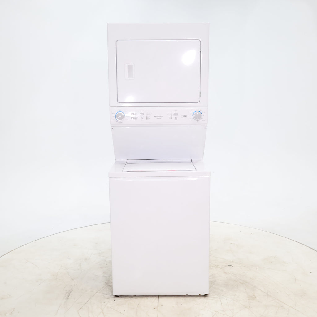Pictures of Frigidaire Stacked Laundry Center with 3.9 cu ft Capacity Washer and 5.6 cu ft Electric Dryer with Maxfill Option- Certified Refurbished - Neu Appliance Outlet - Discount Appliance Outlet in Austin, Tx