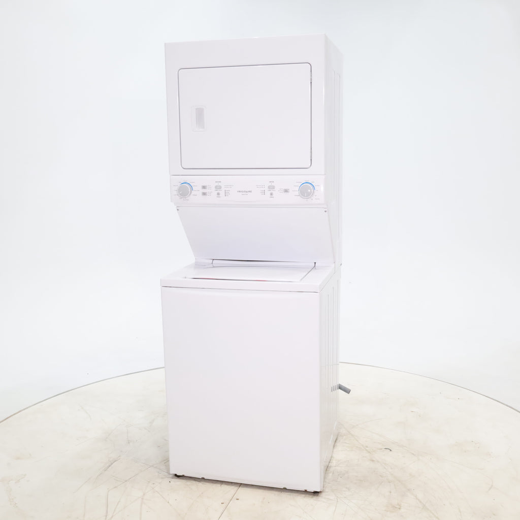 Pictures of Frigidaire Stacked Laundry Center with 3.9 cu ft Capacity Washer and 5.6 cu ft Electric Dryer with Maxfill Option- Certified Refurbished - Neu Appliance Outlet - Discount Appliance Outlet in Austin, Tx