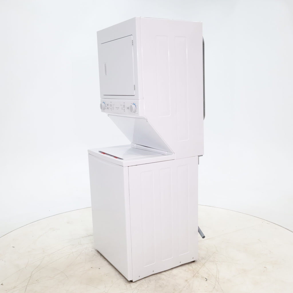 Pictures of Frigidaire Stacked Laundry Center with 3.9 cu ft Capacity Washer and 5.6 cu ft Electric Dryer with Maxfill Option- Certified Refurbished - Neu Appliance Outlet - Discount Appliance Outlet in Austin, Tx