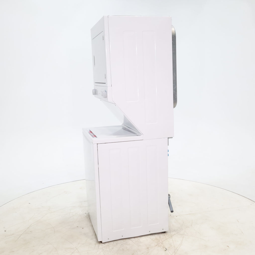 Pictures of Frigidaire Stacked Laundry Center with 3.9 cu ft Capacity Washer and 5.6 cu ft Electric Dryer with Maxfill Option- Certified Refurbished - Neu Appliance Outlet - Discount Appliance Outlet in Austin, Tx