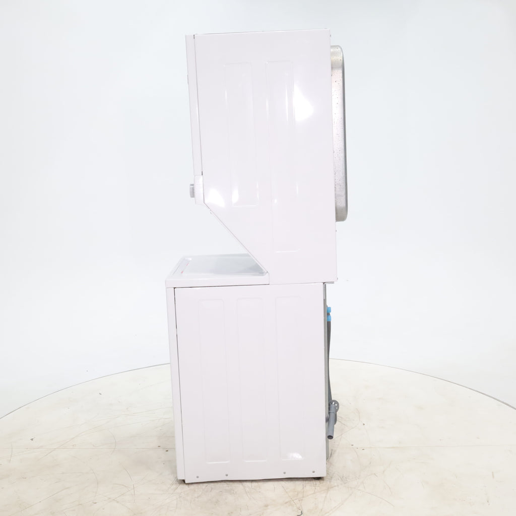 Pictures of Frigidaire Stacked Laundry Center with 3.9 cu ft Capacity Washer and 5.6 cu ft Electric Dryer with Maxfill Option- Certified Refurbished - Neu Appliance Outlet - Discount Appliance Outlet in Austin, Tx