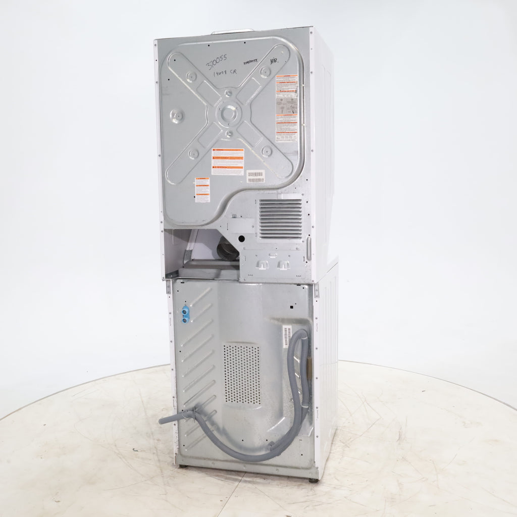 Pictures of Frigidaire Stacked Laundry Center with 3.9 cu ft Capacity Washer and 5.6 cu ft Electric Dryer with Maxfill Option- Certified Refurbished - Neu Appliance Outlet - Discount Appliance Outlet in Austin, Tx