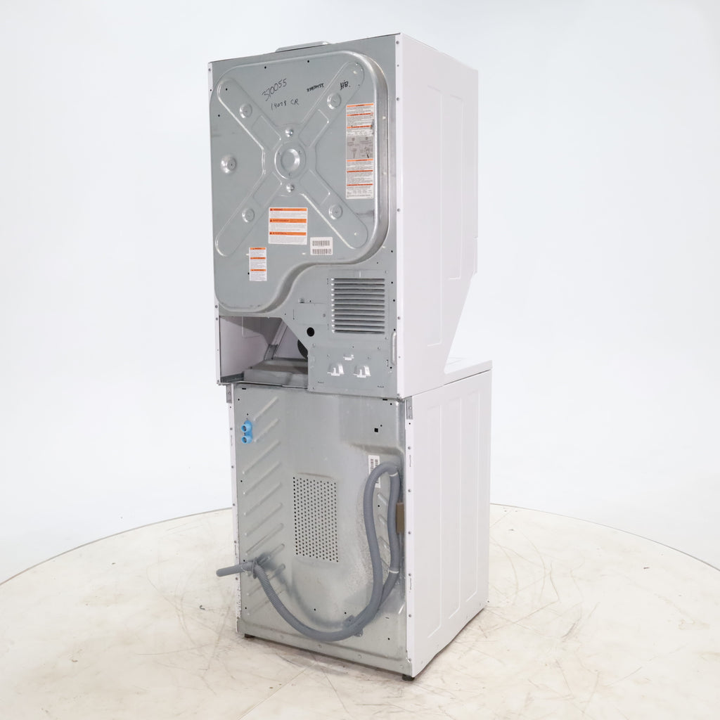 Pictures of Frigidaire Stacked Laundry Center with 3.9 cu ft Capacity Washer and 5.6 cu ft Electric Dryer with Maxfill Option- Certified Refurbished - Neu Appliance Outlet - Discount Appliance Outlet in Austin, Tx