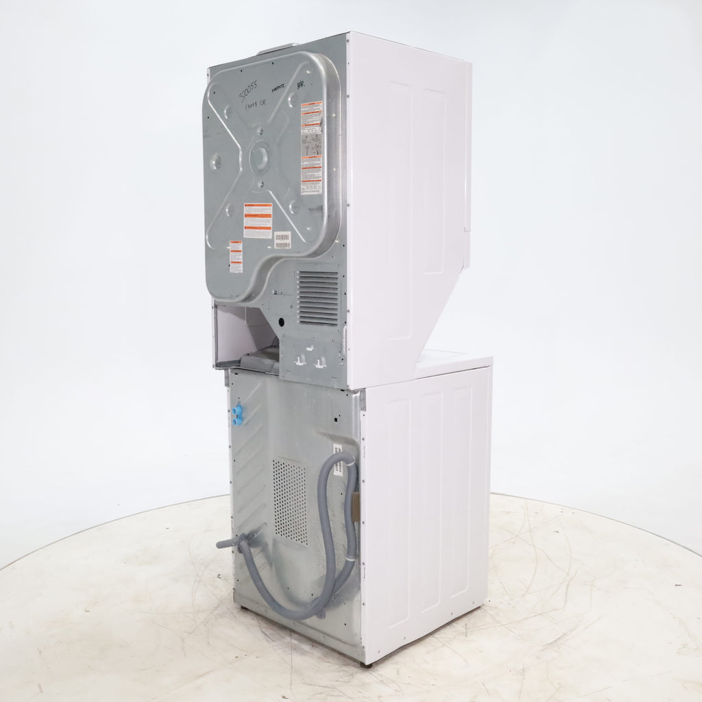 Pictures of Frigidaire Stacked Laundry Center with 3.9 cu ft Capacity Washer and 5.6 cu ft Electric Dryer with Maxfill Option- Certified Refurbished - Neu Appliance Outlet - Discount Appliance Outlet in Austin, Tx