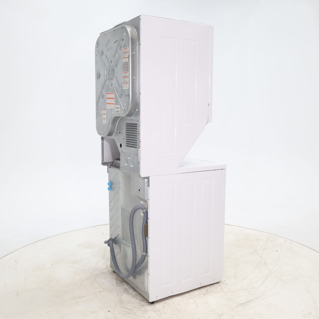 Pictures of Frigidaire Stacked Laundry Center with 3.9 cu ft Capacity Washer and 5.6 cu ft Electric Dryer with Maxfill Option- Certified Refurbished - Neu Appliance Outlet - Discount Appliance Outlet in Austin, Tx