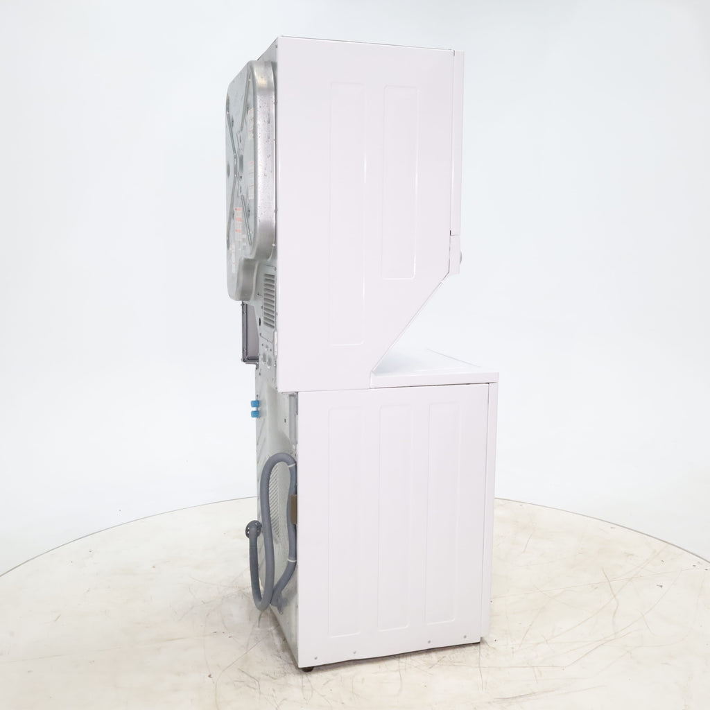 Pictures of Frigidaire Stacked Laundry Center with 3.9 cu ft Capacity Washer and 5.6 cu ft Electric Dryer with Maxfill Option- Certified Refurbished - Neu Appliance Outlet - Discount Appliance Outlet in Austin, Tx