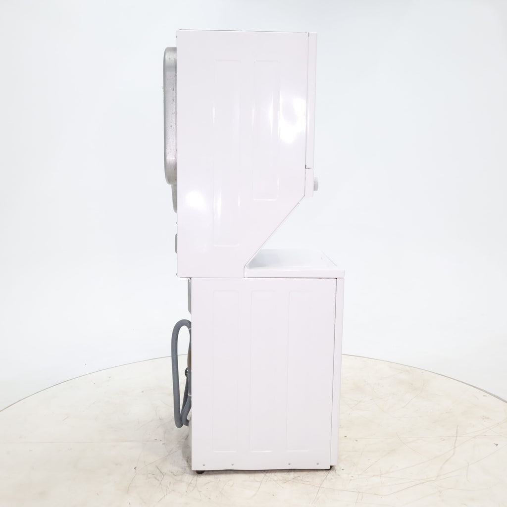 Pictures of Frigidaire Stacked Laundry Center with 3.9 cu ft Capacity Washer and 5.6 cu ft Electric Dryer with Maxfill Option- Certified Refurbished - Neu Appliance Outlet - Discount Appliance Outlet in Austin, Tx