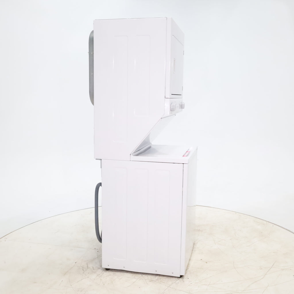 Pictures of Frigidaire Stacked Laundry Center with 3.9 cu ft Capacity Washer and 5.6 cu ft Electric Dryer with Maxfill Option- Certified Refurbished - Neu Appliance Outlet - Discount Appliance Outlet in Austin, Tx