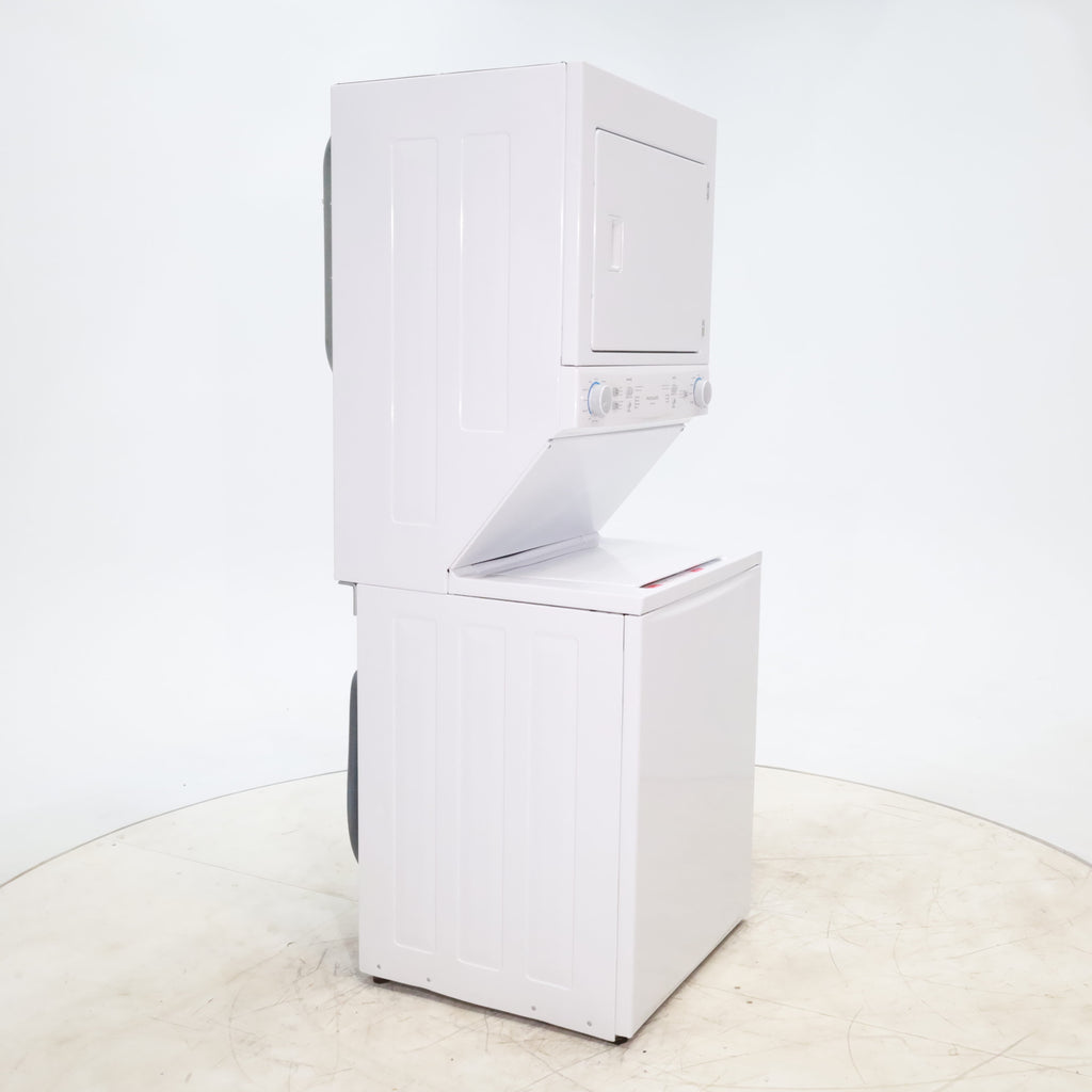 Pictures of Frigidaire Stacked Laundry Center with 3.9 cu ft Capacity Washer and 5.6 cu ft Electric Dryer with Maxfill Option- Certified Refurbished - Neu Appliance Outlet - Discount Appliance Outlet in Austin, Tx
