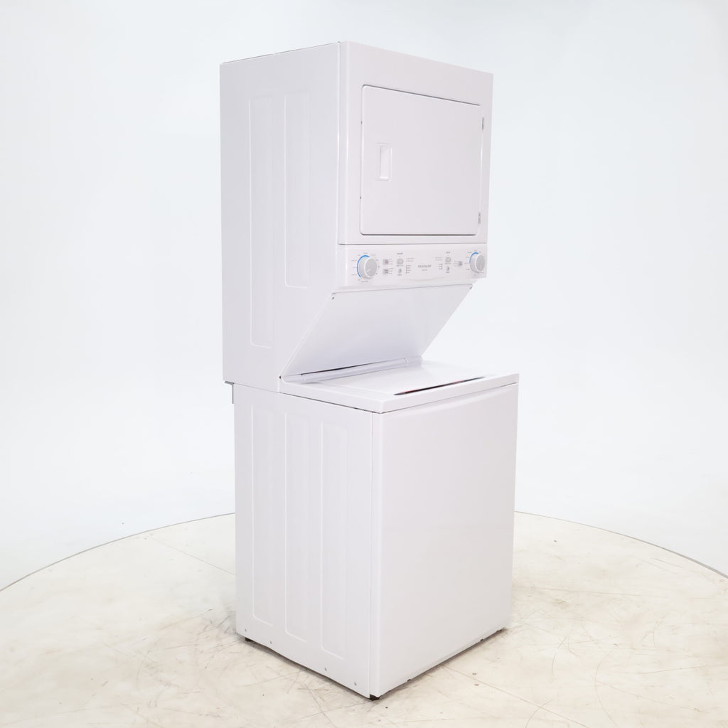 Pictures of Frigidaire Stacked Laundry Center with 3.9 cu ft Capacity Washer and 5.6 cu ft Electric Dryer with Maxfill Option- Certified Refurbished - Neu Appliance Outlet - Discount Appliance Outlet in Austin, Tx