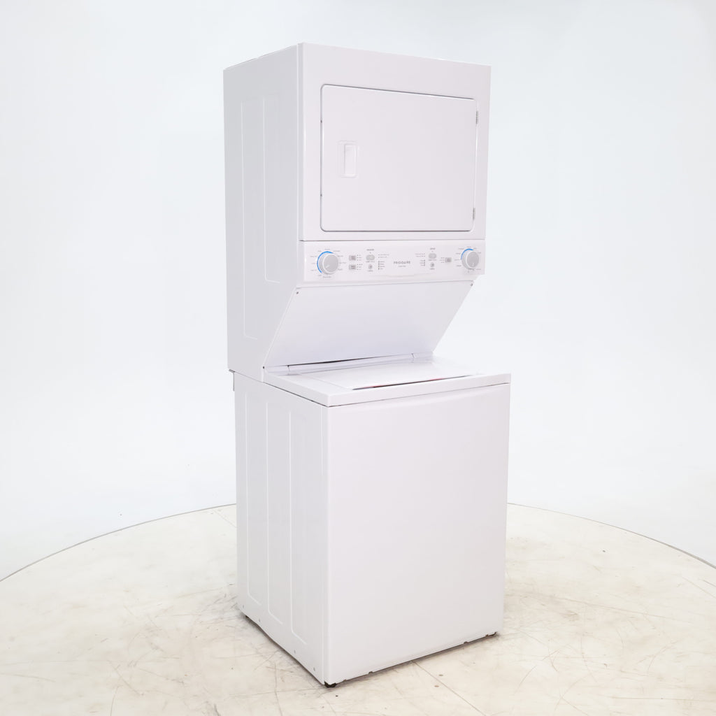 Pictures of Frigidaire Stacked Laundry Center with 3.9 cu ft Capacity Washer and 5.6 cu ft Electric Dryer with Maxfill Option- Certified Refurbished - Neu Appliance Outlet - Discount Appliance Outlet in Austin, Tx