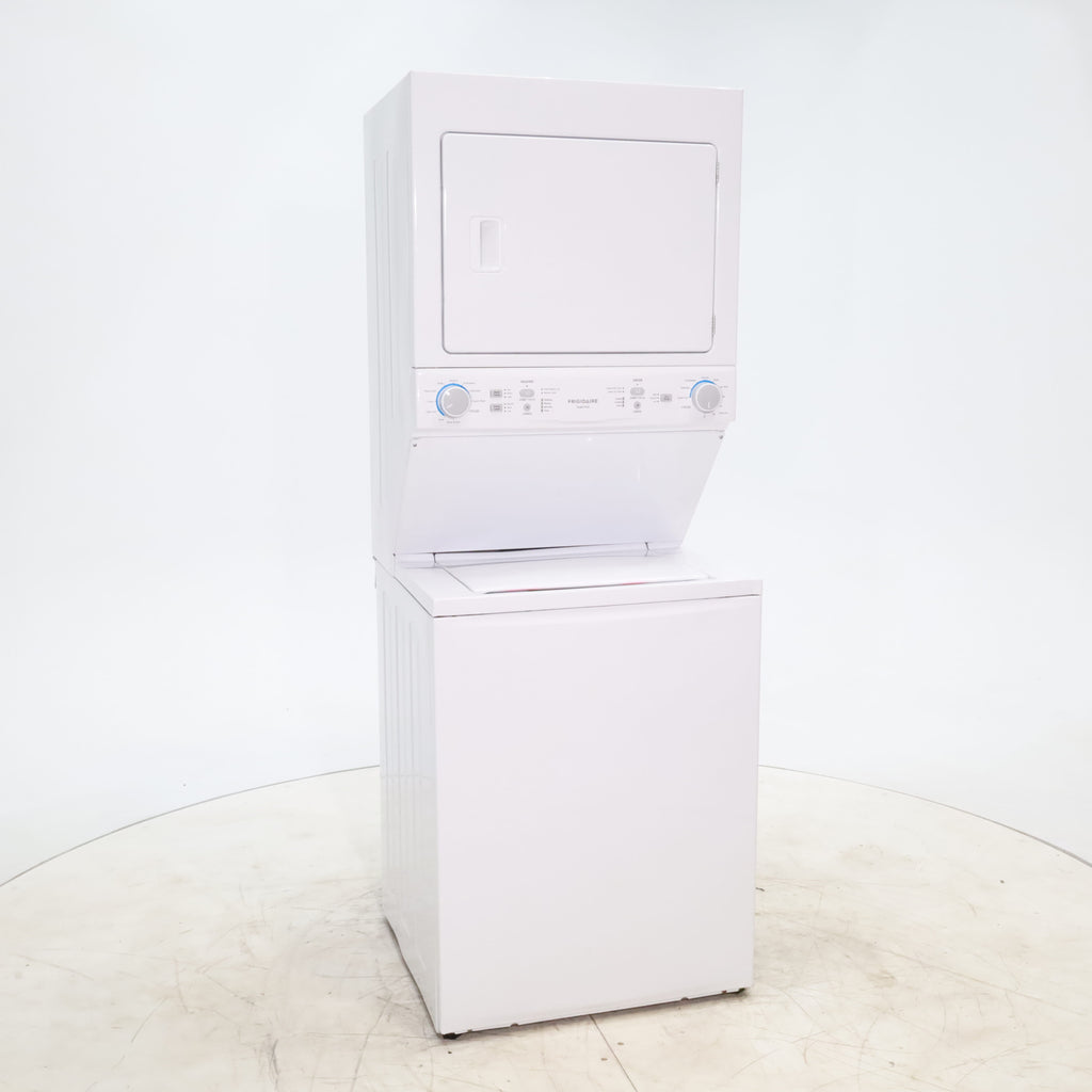 Pictures of Frigidaire Stacked Laundry Center with 3.9 cu ft Capacity Washer and 5.6 cu ft Electric Dryer with Maxfill Option- Certified Refurbished - Neu Appliance Outlet - Discount Appliance Outlet in Austin, Tx