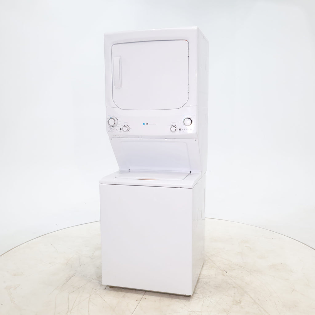 Pictures of ENERGY STAR GE 3.9 cu. ft. Laundry Center Washer with Infusor Wash Mechanism and 5.9 cu. ft. Electric Dryer with 3-Way Venting - Scratch & Dent - Major - Neu Appliance Outlet - Discount Appliance Outlet in Austin, Tx