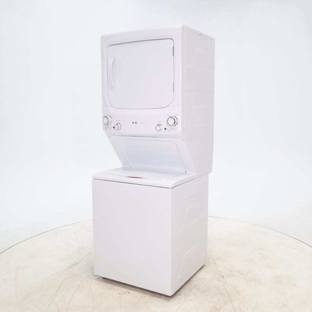 Pictures of ENERGY STAR GE 3.9 cu. ft. Laundry Center Washer with Infusor Wash Mechanism and 5.9 cu. ft. Electric Dryer with 3-Way Venting - Scratch & Dent - Major - Neu Appliance Outlet - Discount Appliance Outlet in Austin, Tx