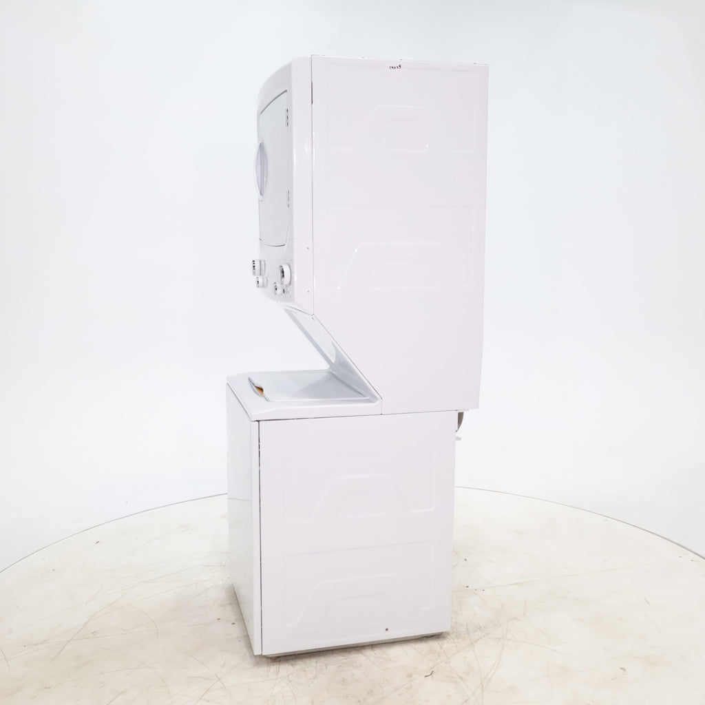 Pictures of ENERGY STAR GE 3.9 cu. ft. Laundry Center Washer with Infusor Wash Mechanism and 5.9 cu. ft. Electric Dryer with 3-Way Venting - Scratch & Dent - Major - Neu Appliance Outlet - Discount Appliance Outlet in Austin, Tx