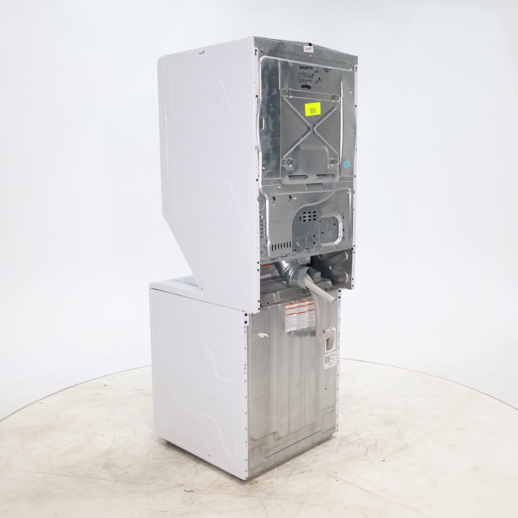 Pictures of ENERGY STAR GE 3.9 cu. ft. Laundry Center Washer with Infusor Wash Mechanism and 5.9 cu. ft. Electric Dryer with 3-Way Venting - Scratch & Dent - Major - Neu Appliance Outlet - Discount Appliance Outlet in Austin, Tx