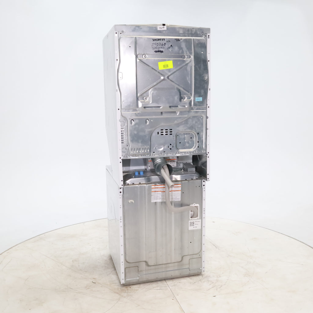 Pictures of ENERGY STAR GE 3.9 cu. ft. Laundry Center Washer with Infusor Wash Mechanism and 5.9 cu. ft. Electric Dryer with 3-Way Venting - Scratch & Dent - Major - Neu Appliance Outlet - Discount Appliance Outlet in Austin, Tx