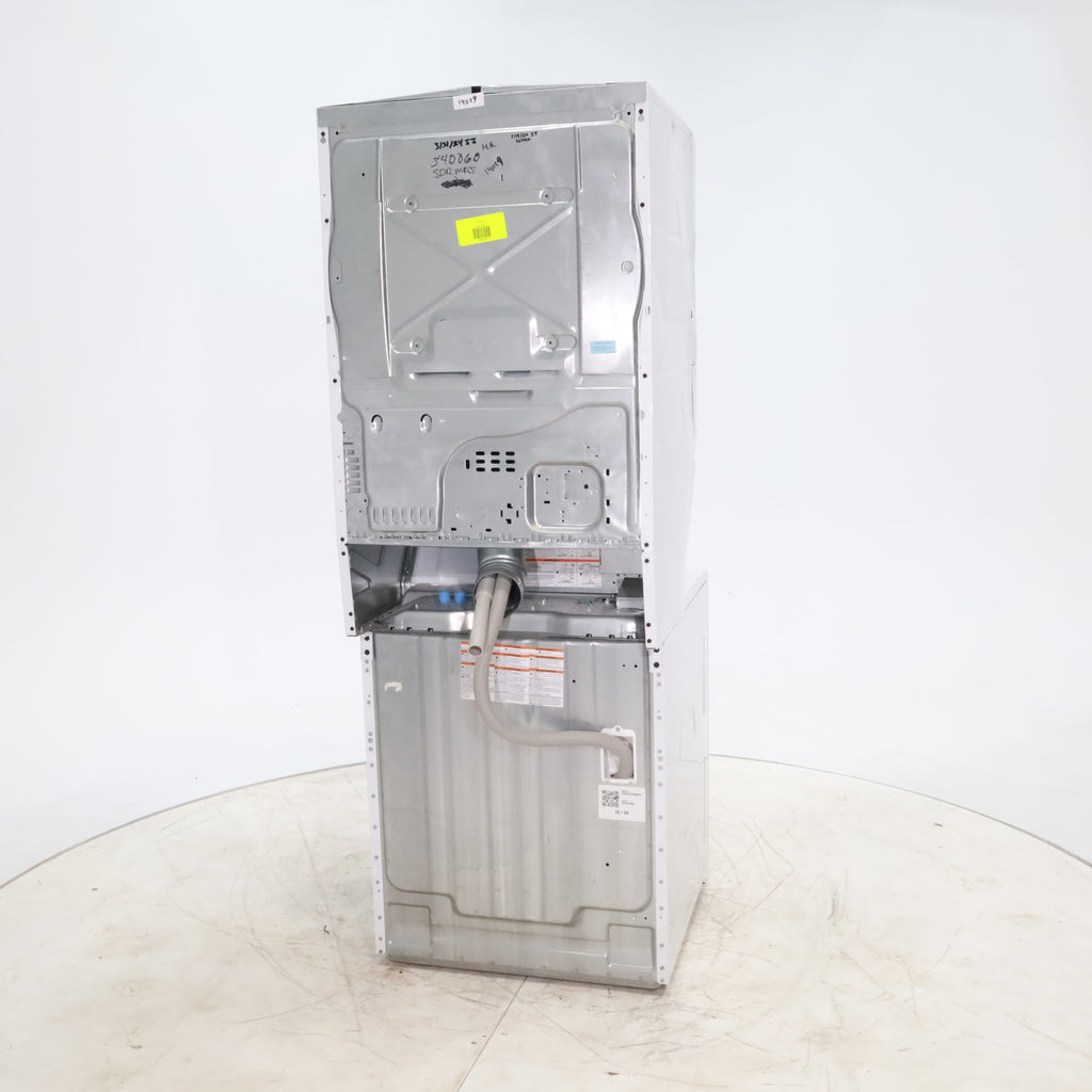 Pictures of ENERGY STAR GE 3.9 cu. ft. Laundry Center Washer with Infusor Wash Mechanism and 5.9 cu. ft. Electric Dryer with 3-Way Venting - Scratch & Dent - Major - Neu Appliance Outlet - Discount Appliance Outlet in Austin, Tx