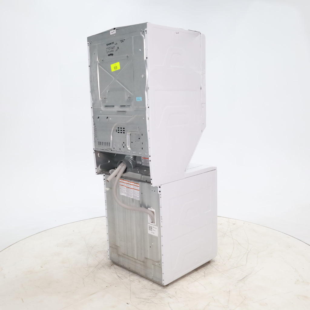 Pictures of ENERGY STAR GE 3.9 cu. ft. Laundry Center Washer with Infusor Wash Mechanism and 5.9 cu. ft. Electric Dryer with 3-Way Venting - Scratch & Dent - Major - Neu Appliance Outlet - Discount Appliance Outlet in Austin, Tx