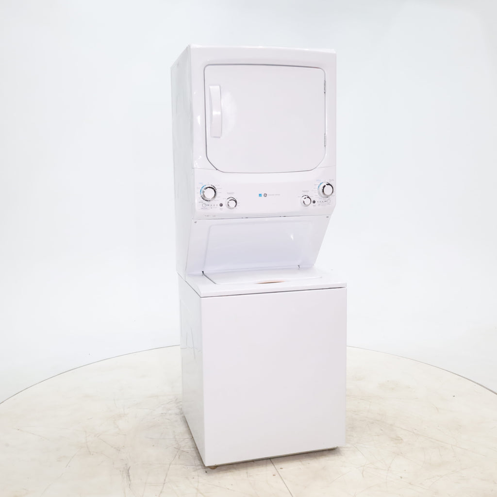 Pictures of ENERGY STAR GE 3.9 cu. ft. Laundry Center Washer with Infusor Wash Mechanism and 5.9 cu. ft. Electric Dryer with 3-Way Venting - Scratch & Dent - Major - Neu Appliance Outlet - Discount Appliance Outlet in Austin, Tx