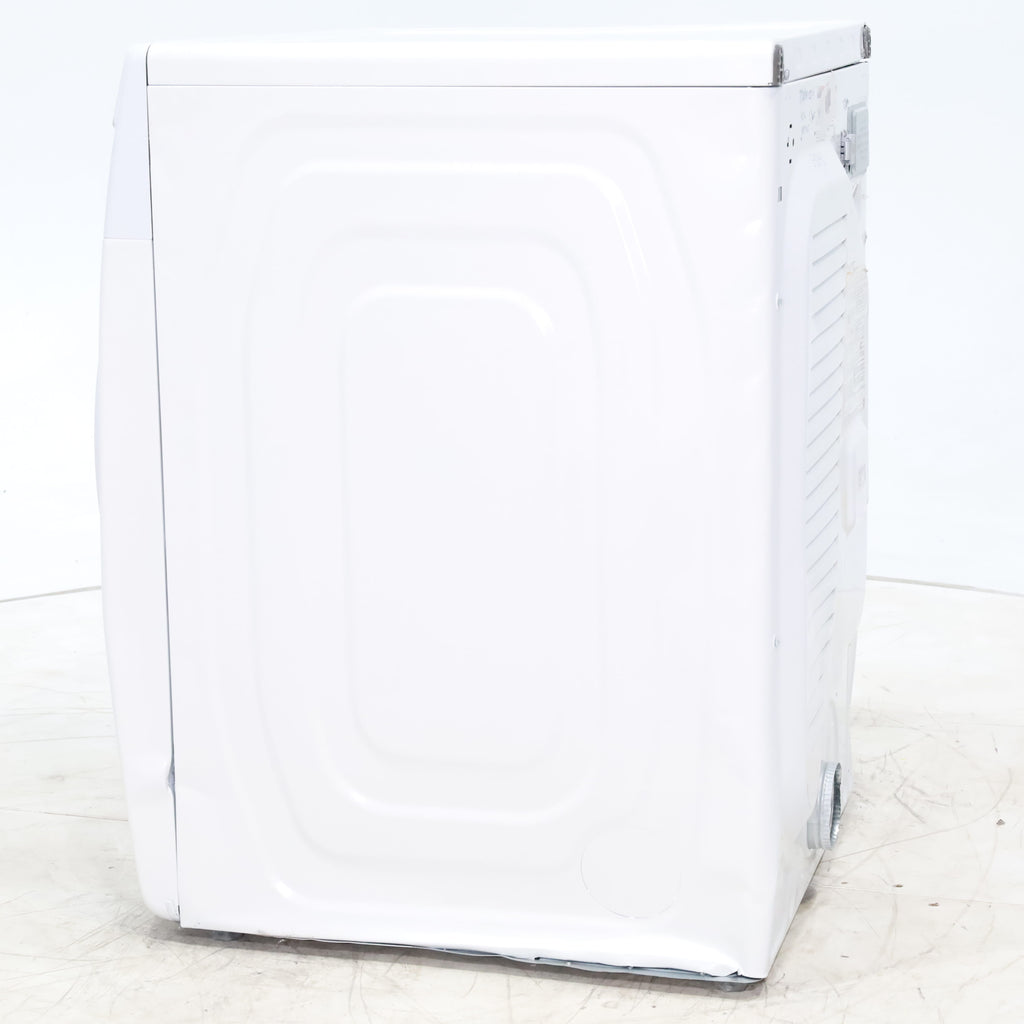 Pictures of White Samsung 7.5 cu. ft. Front Load Electric Dryer with Smart Care - Scratch and Dent - Major - Neu Appliance Outlet - Discount Appliance Outlet in Austin, Tx
