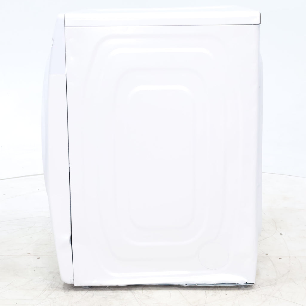 Pictures of White Samsung 7.5 cu. ft. Front Load Electric Dryer with Smart Care - Scratch and Dent - Major - Neu Appliance Outlet - Discount Appliance Outlet in Austin, Tx