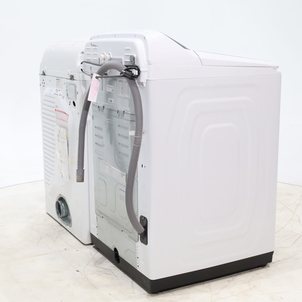 Pictures of ENERGY STAR Samsung 5.0 cu. ft. Top Load Washing Machine with Active Water Jet and Samsung 7.3 cu. ft. Electric Dryer with Smart Care - Certified Refurbished - Neu Appliance Outlet - Discount Appliance Outlet in Austin, Tx