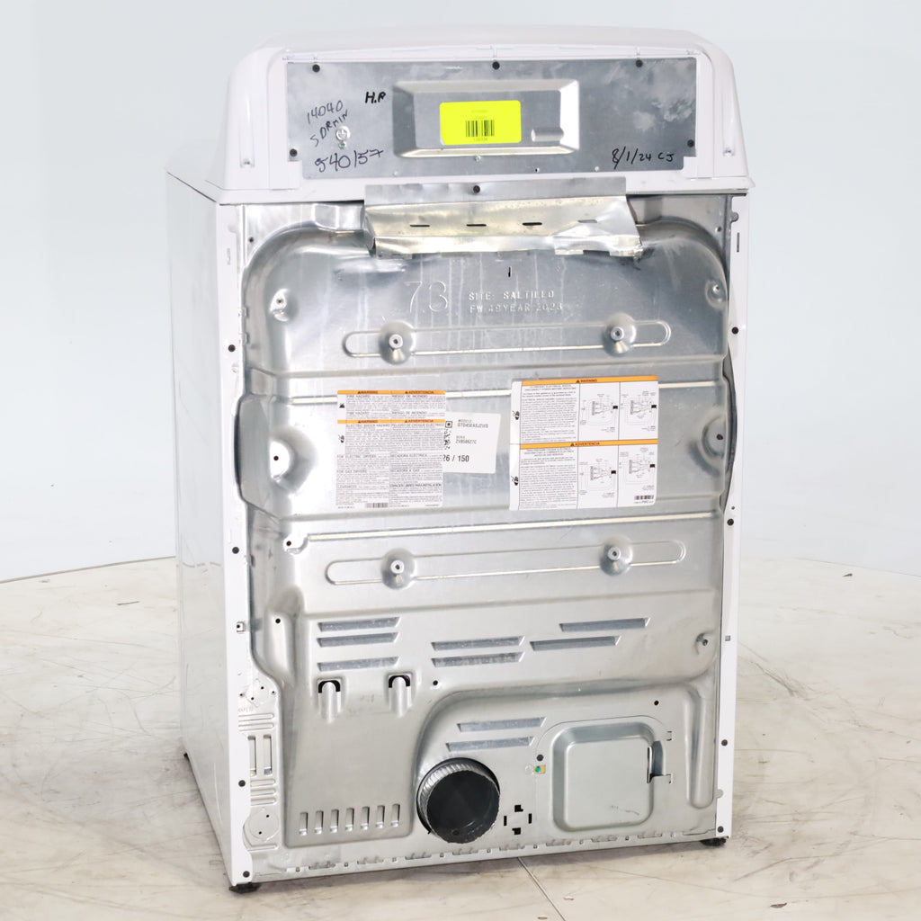 Pictures of HE GE 7.2 cu. ft. Electric Dryer with HE Sensor Dry - Scratch & Dent - Minor - Neu Appliance Outlet - Discount Appliance Outlet in Austin, Tx