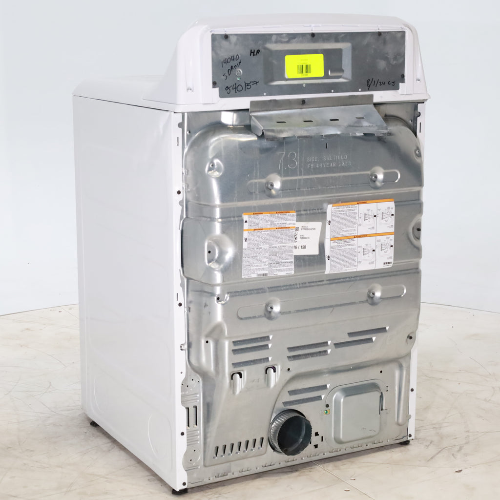 Pictures of HE GE 7.2 cu. ft. Electric Dryer with HE Sensor Dry - Scratch & Dent - Minor - Neu Appliance Outlet - Discount Appliance Outlet in Austin, Tx