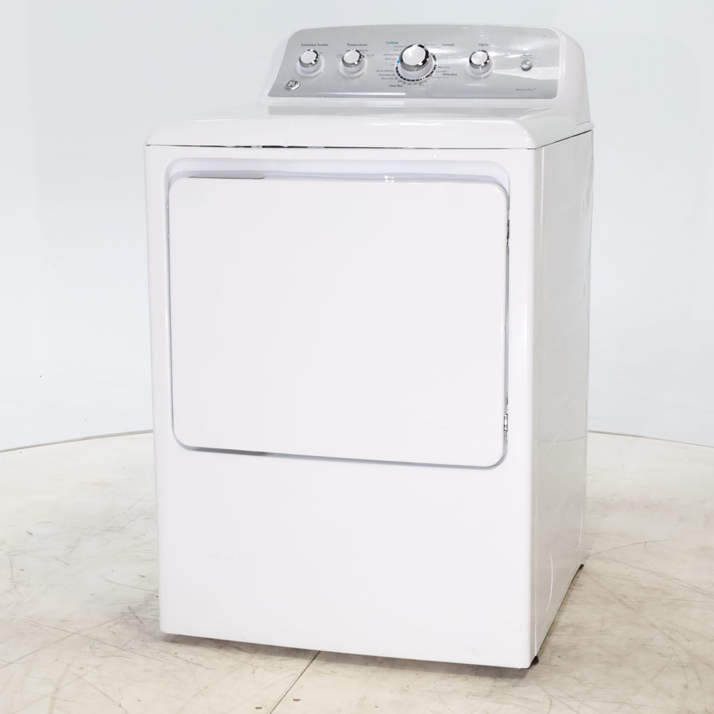 Pictures of HE GE 7.2 cu. ft. Electric Dryer with HE Sensor Dry - Scratch & Dent - Minor - Neu Appliance Outlet - Discount Appliance Outlet in Austin, Tx