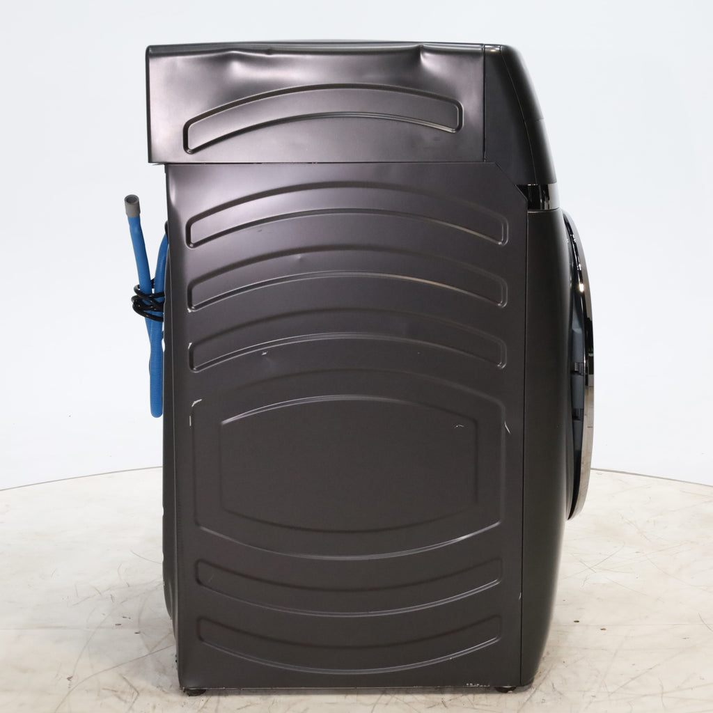 Pictures of Carbon Graphite ENERGY STAR  GE Profile 4.5 cu. ft. Capacity Front Load Combo Washing Machine and Electric Dryer with Ventless Heat Pump Technology - Scratch & Dent - Moderate - Neu Appliance Outlet - Discount Appliance Outlet in Austin, Tx