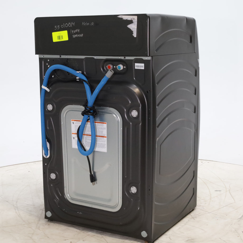 Pictures of Carbon Graphite ENERGY STAR  GE Profile 4.5 cu. ft. Capacity Front Load Combo Washing Machine and Electric Dryer with Ventless Heat Pump Technology - Scratch & Dent - Moderate - Neu Appliance Outlet - Discount Appliance Outlet in Austin, Tx