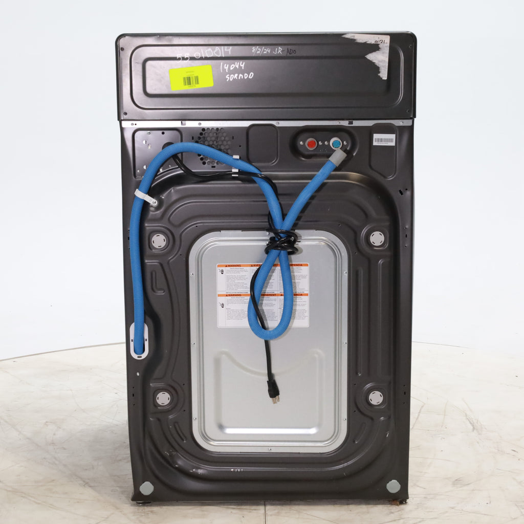 Pictures of Carbon Graphite ENERGY STAR  GE Profile 4.5 cu. ft. Capacity Front Load Combo Washing Machine and Electric Dryer with Ventless Heat Pump Technology - Scratch & Dent - Moderate - Neu Appliance Outlet - Discount Appliance Outlet in Austin, Tx