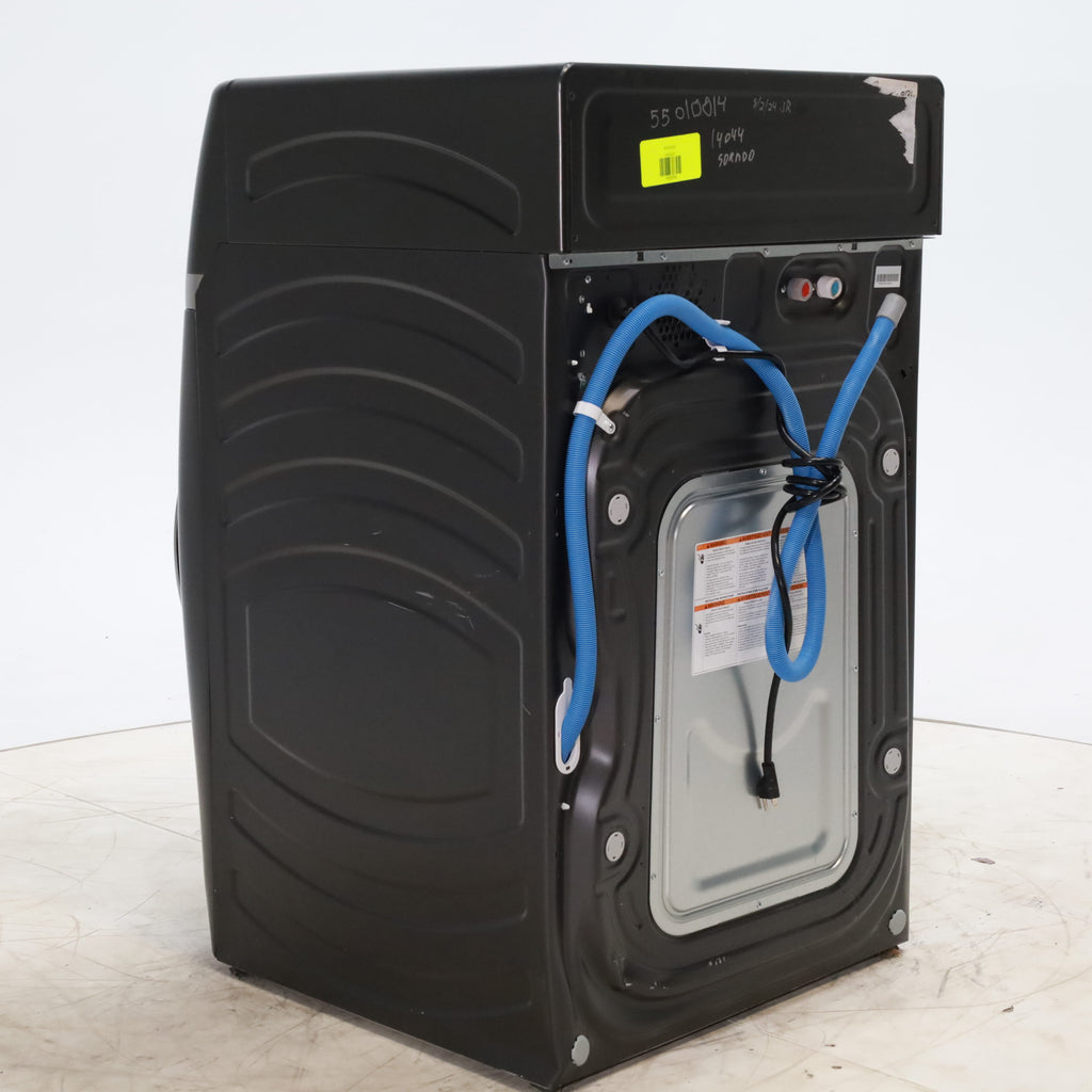 Pictures of Carbon Graphite ENERGY STAR  GE Profile 4.5 cu. ft. Capacity Front Load Combo Washing Machine and Electric Dryer with Ventless Heat Pump Technology - Scratch & Dent - Moderate - Neu Appliance Outlet - Discount Appliance Outlet in Austin, Tx