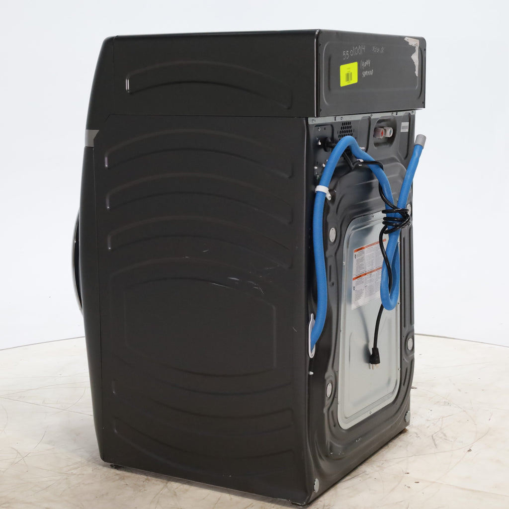 Pictures of Carbon Graphite ENERGY STAR  GE Profile 4.5 cu. ft. Capacity Front Load Combo Washing Machine and Electric Dryer with Ventless Heat Pump Technology - Scratch & Dent - Moderate - Neu Appliance Outlet - Discount Appliance Outlet in Austin, Tx